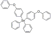 Bis(p-phenoxyphenyl)diphenylstannane Struktur