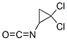 Cyclopropane, 1,1-dichloro-2-isocyanato- (9CI) Struktur