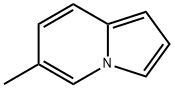 6-Methylindolizine Struktur