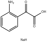 sodiuM 2-(2-aMinophenyl)-2-oxoacetate Struktur