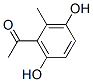 Ethanone, 1-(3,6-dihydroxy-2-methylphenyl)- (9CI) Struktur