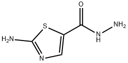 5-Thiazolecarboxylicacid,2-amino-,hydrazide(9CI) Struktur