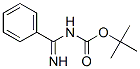 Carbamic acid, (iminophenylmethyl)-, 1,1-dimethylethyl ester (9CI) Struktur