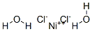 Nickel(II) chloride dihydrate Struktur