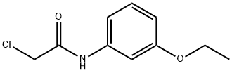 2-Chloro-N-(3-ethoxyphenyl)acetamide Struktur