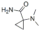 Cyclopropanecarboxamide, 1-(dimethylamino)- (9CI) Struktur