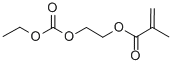 ETHYLENE GLYCOL, ETHYL CARBONATE METHACRYLATE Struktur