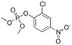 Phosphoric acid dimethyl 2-chloro-4-nitrophenyl ester Struktur