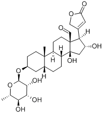 adonitoxin  Struktur