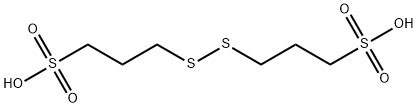 3,3'-dithiobispropanesulphonic acid Struktur