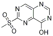 6-(Methylsulfonyl)pyriMido[5,4-d]pyriMidin-4-ol Struktur