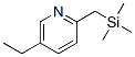 Pyridine, 5-ethyl-2-[(trimethylsilyl)methyl]- (9CI) Struktur