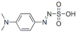 (E)-p-(Dimethylamino)benzenediazosulfonic acid Struktur