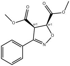 4,5-Dihydro-3-phenylisoxazole-4,5-dicarboxylic acid dimethyl ester Struktur