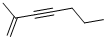 2-METHYL-1-HEPTEN-3-YNE Struktur