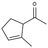 Ethanone, 1-(2-methyl-2-cyclopenten-1-yl)- Struktur