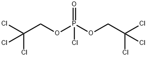 BIS(2,2,2-TRICHLOROETHYL) PHOSPHOROCHLORIDATE Struktur