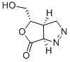 6H-Furo[3,4-c]pyrazol-6-one,3,3a,4,6a-tetrahydro-4-(hydroxymethyl)-,[3aS-(3aalpha,4alpha,6aalpha)]-(9CI) Struktur