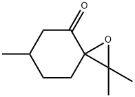 2,2,6-trimethyl-1-oxaspiro[2.5]octan-8-one Struktur