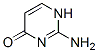 4(1H)-Pyrimidinone, 2-amino- (9CI) Struktur