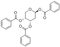 TRI-O-BENZOYL-2-DEOXY-BETA-D-RIBOPYRANOSE Struktur