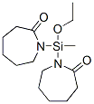 1,1'-(ethoxymethylsilylene)bis[hexahydro-2H-azepin-2-one] Struktur