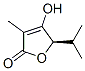 2(5H)-Furanone,4-hydroxy-3-methyl-5-(1-methylethyl)-,(R)-(9CI) Struktur