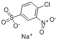 4-CHLORO-3-NITROBENZENESULFONIC ACID, SODIUM SALT Struktur