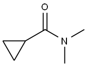 N,N-DIMETHYLCYCLOPROPANECARBOXAMIDE Struktur