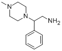 2-(4-methylpiperazin-1-yl)-2-phenylethan-1-amine Struktur