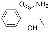 alpha-hydroxy-alpha-ethyl-phenylacetamide Struktur