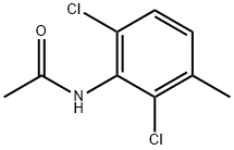 N-(2,6-dichloro-3-methylphenyl)acetamide  Struktur