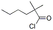 2,2-Dimethylhexanoyl chloride Struktur