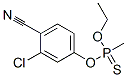 (Methyl)thiophosphonic acid O-(3-chloro-4-cyanophenyl)O-ethyl ester Struktur