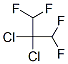 2,2-Dichloro-1,1,3,3-tetrafluoropropane Struktur