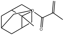 2-Methacryloyloxy-2-methyladamantane Struktur