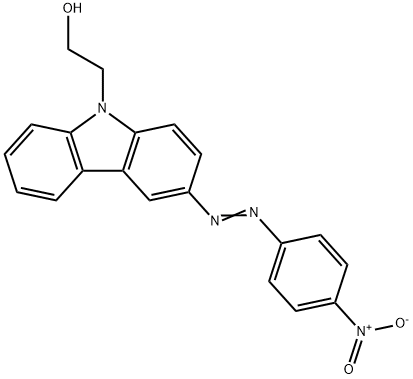 3-((4-NITROPHENYL)AZO)-9H-CARBAZOLE- Struktur