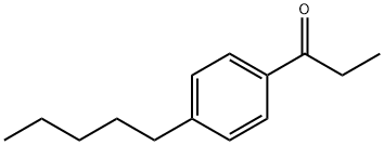 1-(4-PENTYLPHENYL)PROPAN-1-ONE Struktur