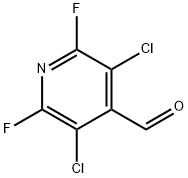 3,5-DICHLORO-2,6-DIFLUOROPYRIDINE-4-CARBOXALDEHYDE Struktur