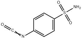 Benzenesulfonamide, 4-isocyanato- (9CI) Struktur