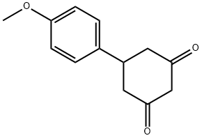 5-(4-METHOXY-PHENYL)-CYCLOHEXANE-1,3-DIONE Struktur