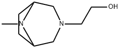 3,8-Diazabicyclo[3.2.1]octane-3-ethanol,8-methyl-(7CI,8CI,9CI) Struktur