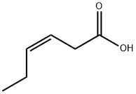 CIS-3-HEXENOIC ACID Struktur