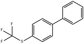 4-TRIFLUOROMETHYLSULFANYL-BIPHENYL Struktur