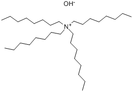 TETRAOCTYLAMMONIUM HYDROXIDE Struktur