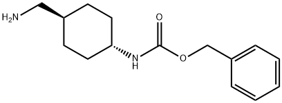 BENZYL TRANS-4-AMINOMETHYLCYCLOHEXYLCARBAMATE Struktur