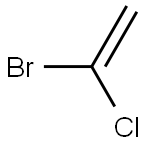 1-Bromo-1-chloroethene Struktur