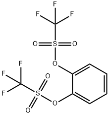 CATECHOL BIS(TRIFLUOROMETHANESULFONATE) Structure