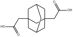 1,3-Adamantanediacetic acid Structure