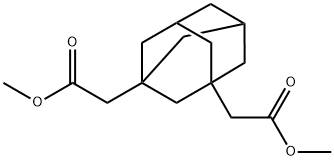 1,3-ADAMANTANEDIACETIC ACID DIMETHYL ESTER Struktur